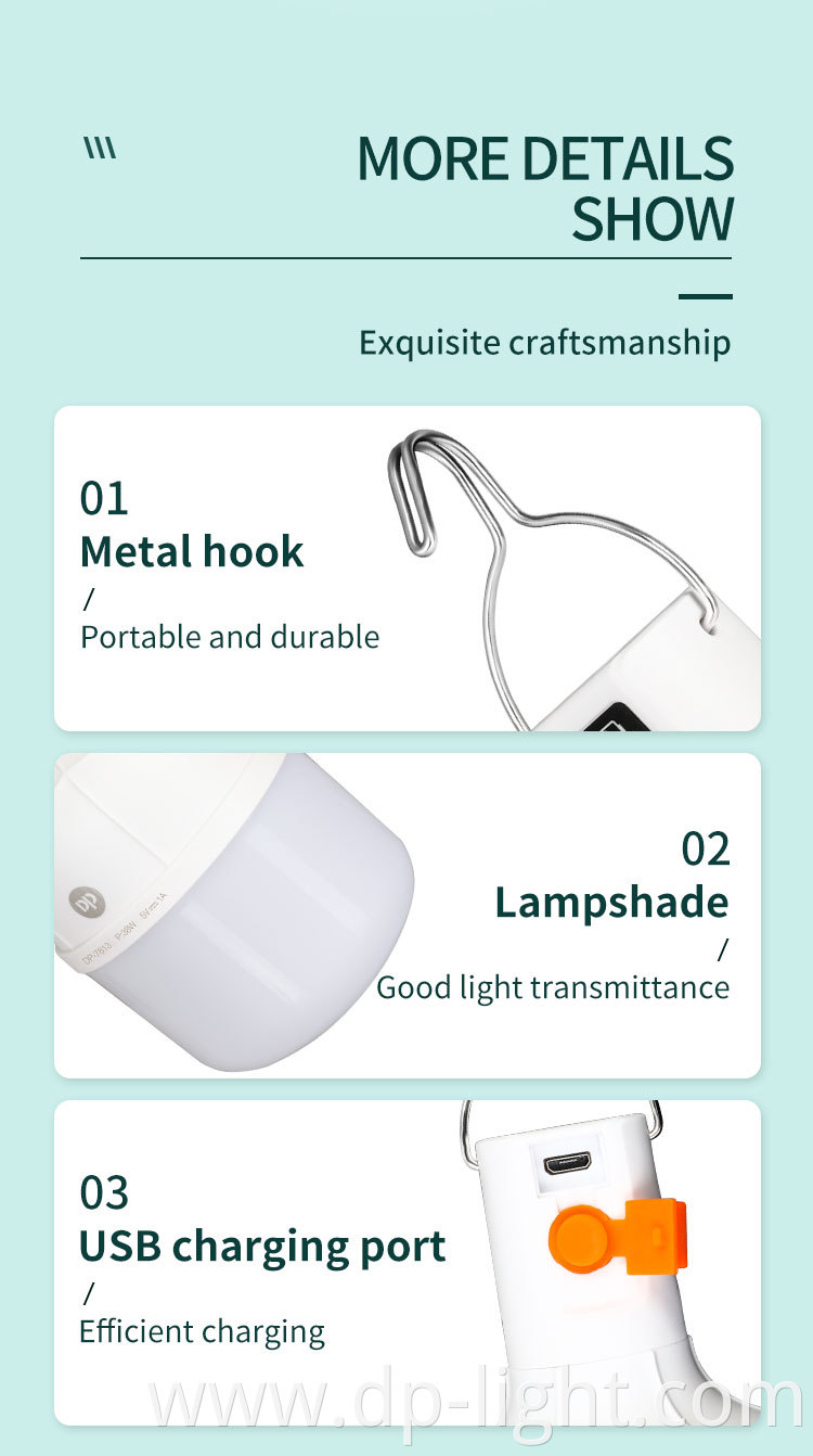 Rechargeable Emergency LED Bulb 